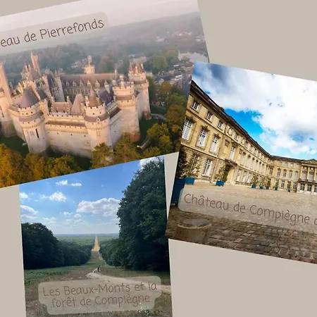 Holiday home L'escapade De Par Your Sweet Loc Pierrefonds